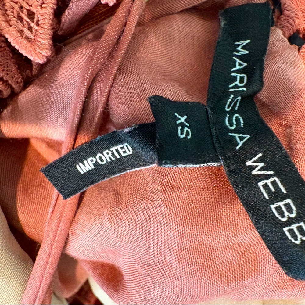 Marissa Webb Dusty Rose Blouse